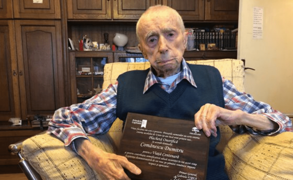 Dumitru Comanescu - the oldest man in the world