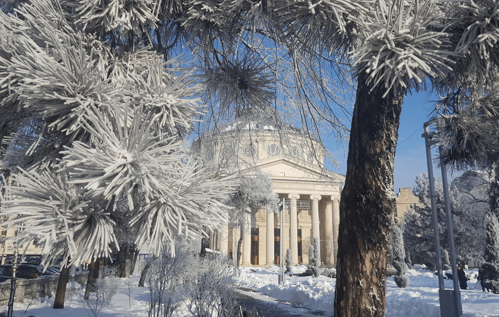 Bucharest in winter