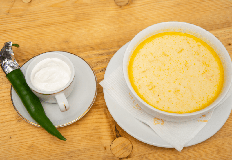 Traditional Romanian Dishes CIORBĂ DE BURTĂ (Tripe Soup)