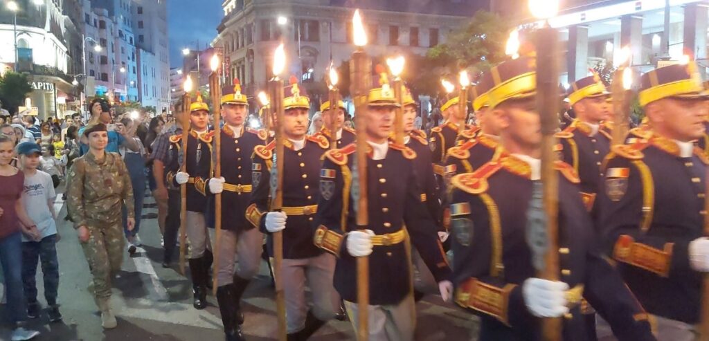 Heroes Day march in Bucharest