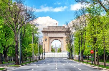 Bucharest monuments - arch of triumph