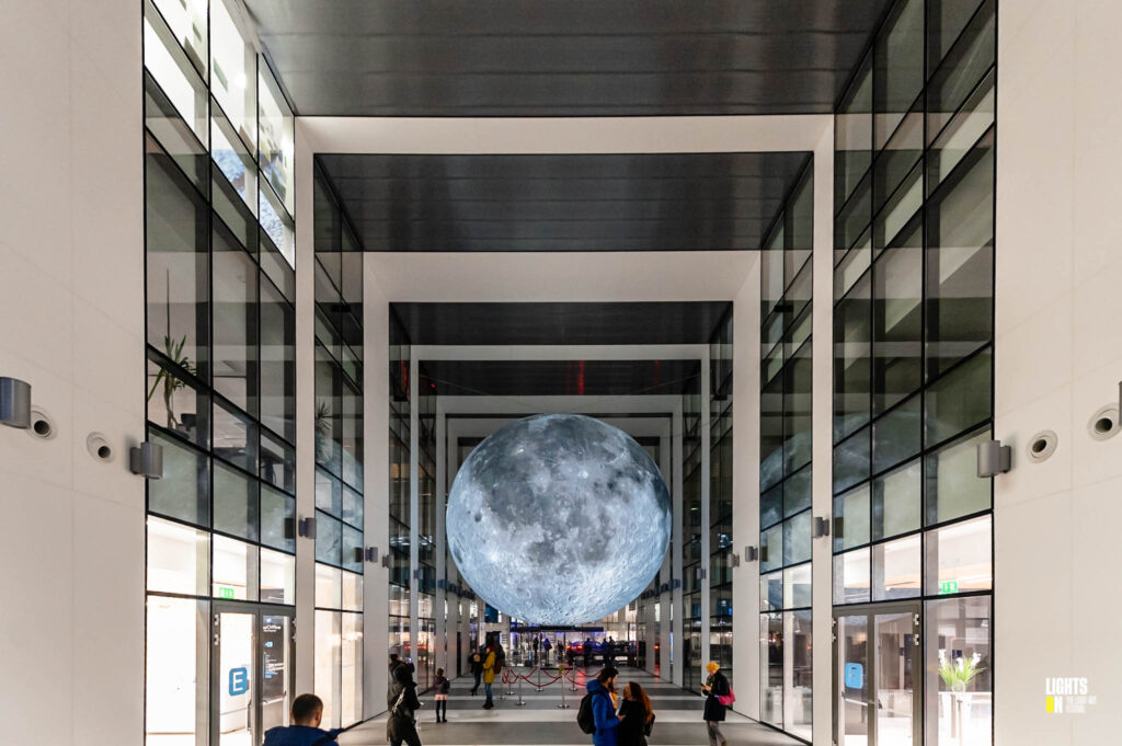 Museum of the Moon light installation