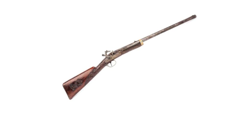 Hunting rifle belonging to Alexandru Ioan Cuza