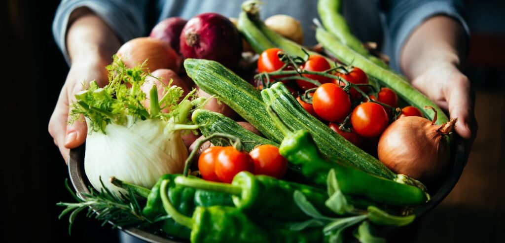 Obor Market vegetables