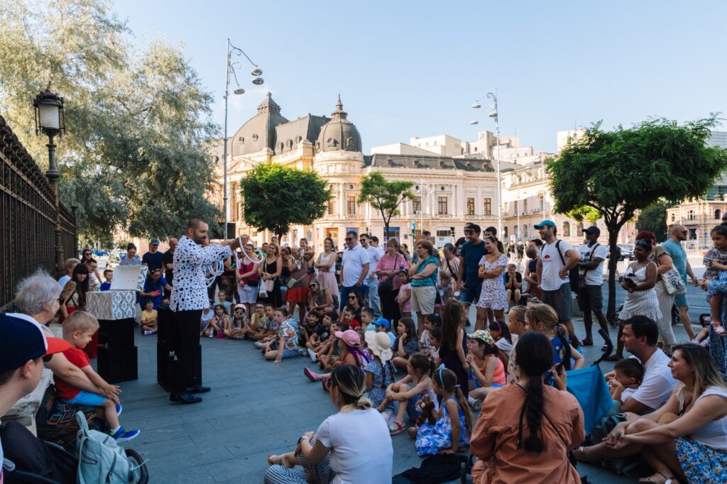 Artistic Program Open Streets Bucharest in July