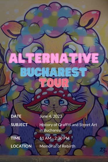 Alternative Bucharest Tour - The history of Grafitti & Street art in Bucharest
