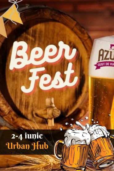 Beer Fest event in Bucharest at Urban Hub