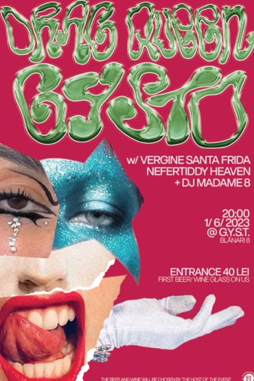 Drag Queen GYSTO in Bucharest 2023