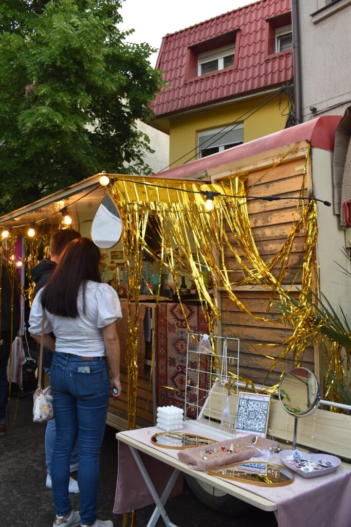 girl waiting in line on Matasari