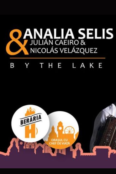 Analia Selis & Julian Caeiro & Nicolas Velazquez by the lake in Bucharest 2023