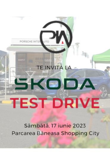 Skoda Test Drive in Bucharest 2023