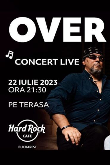 Over concert live in Bucharest