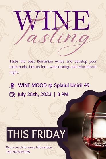 Wine Tasting in Bucharest this friday
