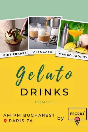Gelato Drinks in Bucharest