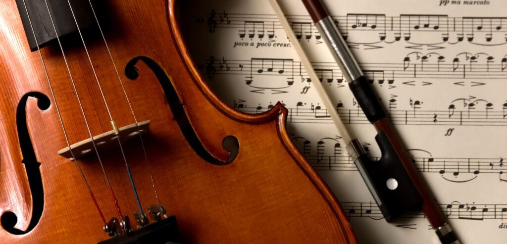Violin and play