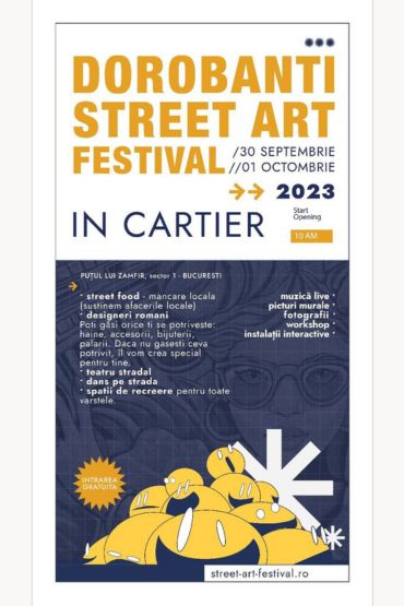 Dorobanti street art festival 2023