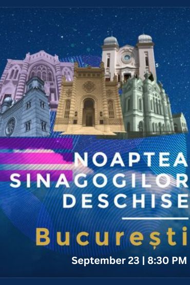 Noaptea Sinagogilor Deschise Bucuresti