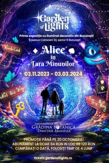 The Garden of Lights - Alice in Wonderland