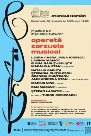 Muzica pe intelesul tuturor 2023