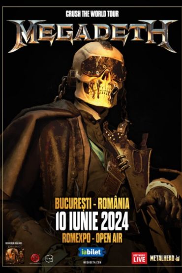 Megadeth Bucharest 2024