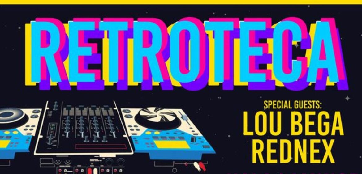 Banner for Retroteca party