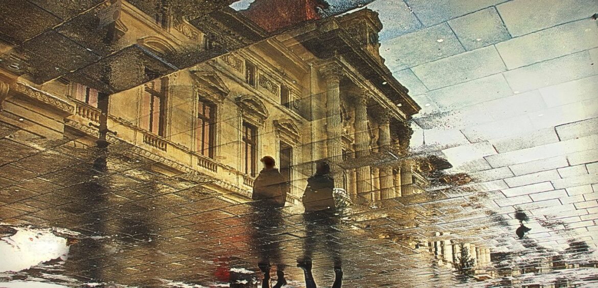 Bucharest during rain