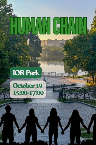 Human Chain in IOR Park 19 October