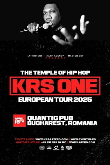 KRS ONE live in Bucharest 2025