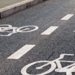Lane for bicycles