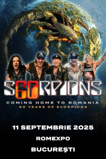 scorpions bucharest 2025