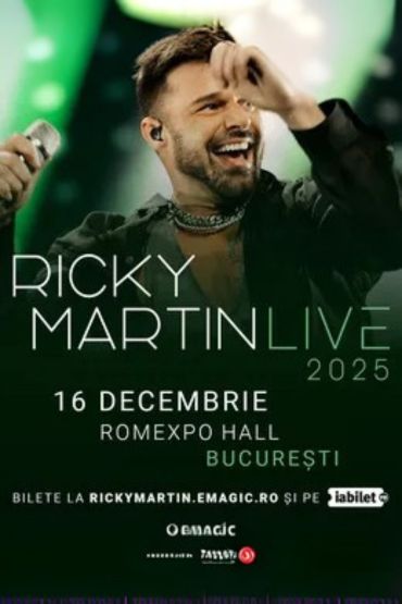 Ricky Martin live concert Bucharest 2025