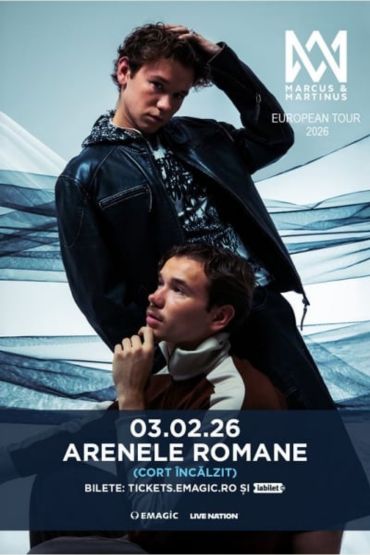 Marcus & Martinus concert Bucharest 2026
