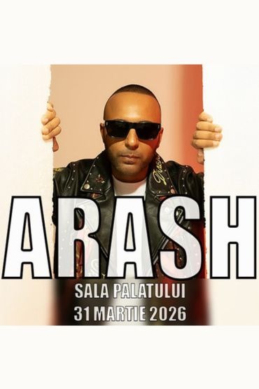 Arash concert Bucharest March 31, 2026