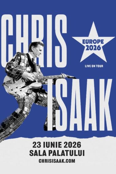 Chris Isaak concert Bucharest in 2026 - Sala Palatului