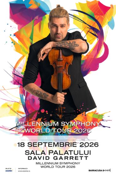 David Garrett concert Bucharest in 2026
