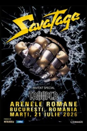 Savatage Bucharest concert 2026