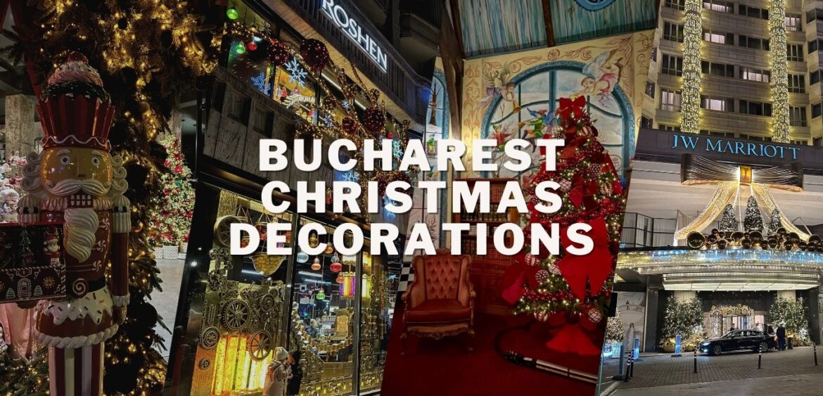 bucharest christmas decorations