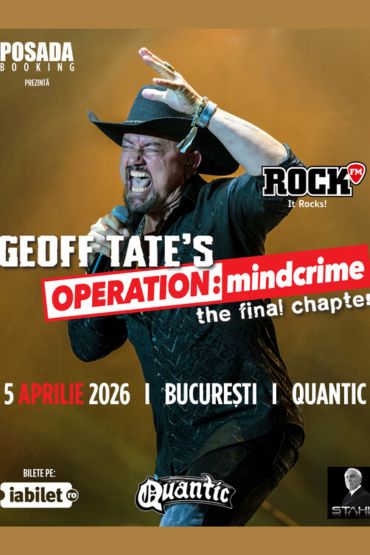 Geoff Tate Bucharest 2026