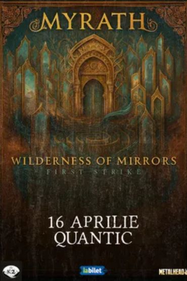 Myrath concert Bucharest 2026, April 16