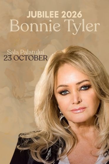Bonnie Tyler Jubilee 2026 Sala Palatului 23 october