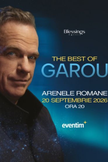 The Best of Garou - Arenele Romane 20 septembrie 2026
