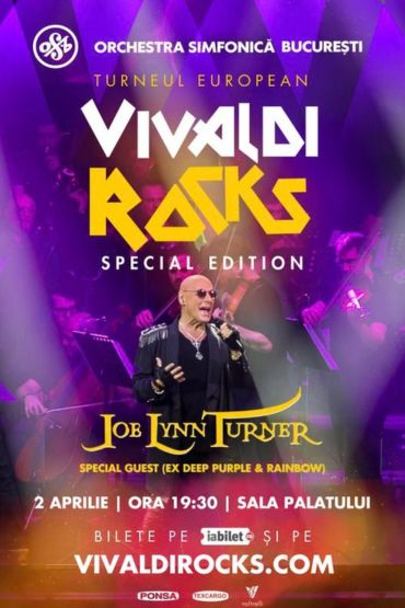 Vivaldi Rocks Special Edition Orchestra Simfonica Bucharest, April 2, 2026