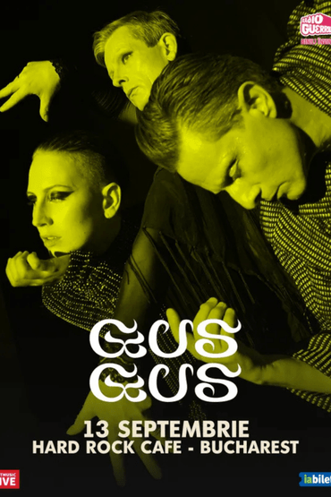 GUSGUS LIVE concert 2026