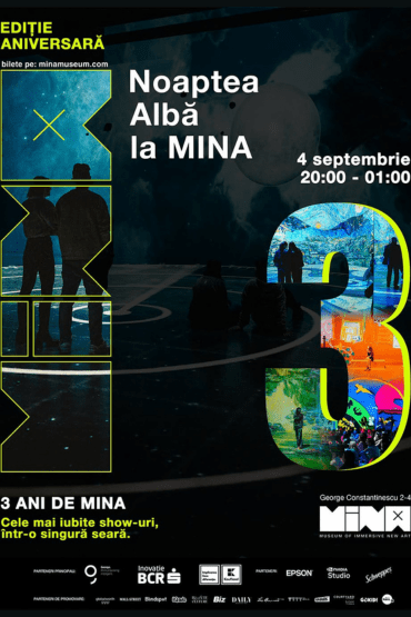 Noapte alba la MINA 4 sept 2026