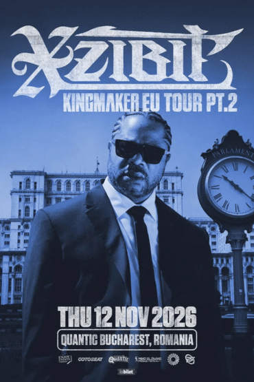 Xzibit concert Bucharest 2026, Nov 12